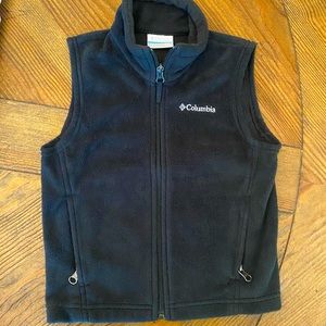 Boys Columbia Fleece Vest , xxs 4/5